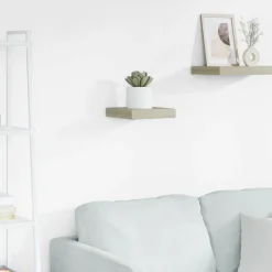 Wandschap zwevend 23x23,5x3,8 cm MDF kleur>vidaXL Online