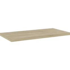 Wandschappen 4 st 40x20x1,5 cm bewerkt hout kleurig>vidaXL New