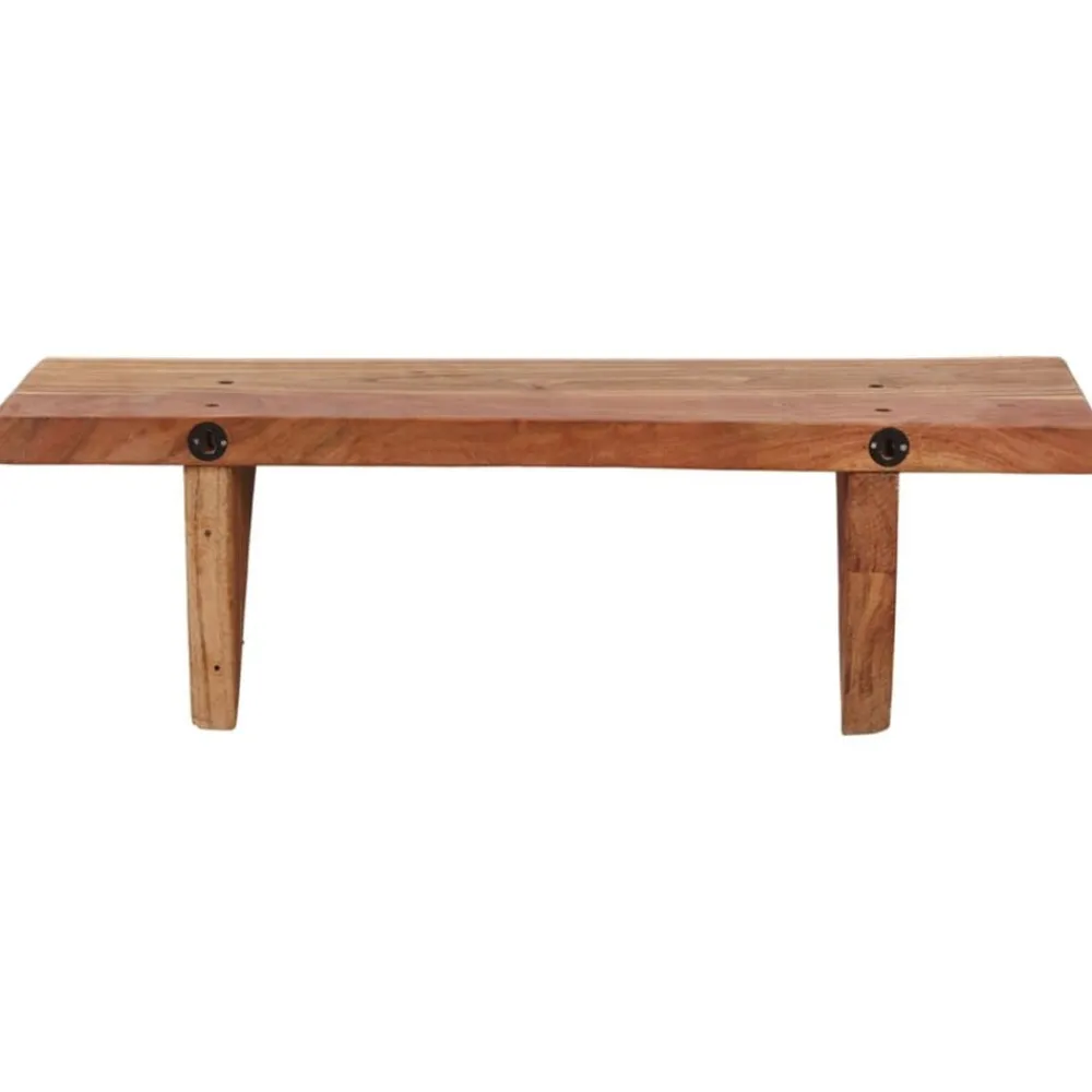 Wandschappen 2 st 60x20x18 cm massief acaciahout>vidaXL Clearance