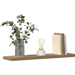 Boekenkasten & Wandplanken*vidaXL Wandschappen 4 st 40x10x1,5 cm bewerkt hout artisanaal eiken artisanaal eikenkleurig