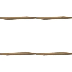 Wandschappen 4 st 40x20x1,5 cm bewerkt hout artisanaal eiken>vidaXL New