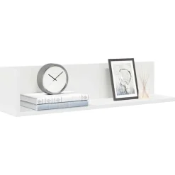 Boekenkasten & Wandplanken*vidaXL Wandschappen 2 st 75x16,5x16,5 cm bewerkt hout Wit