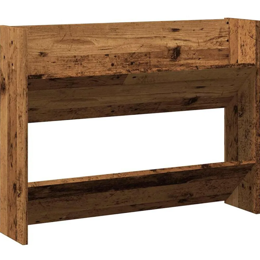 Wandschoenenkast 80x18x60 cm bewerkt hout kleurig>vidaXL Online
