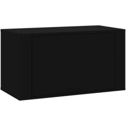 Huishoudelijke Benodigdheden*vidaXL Wandschoenenkast 70x35x38 cm bewerkt hout Zwart
