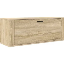 Huishoudelijke Benodigdheden*vidaXL Wandschoenenkast 100x35x38 cm bewerkt hout Sonoma eiken