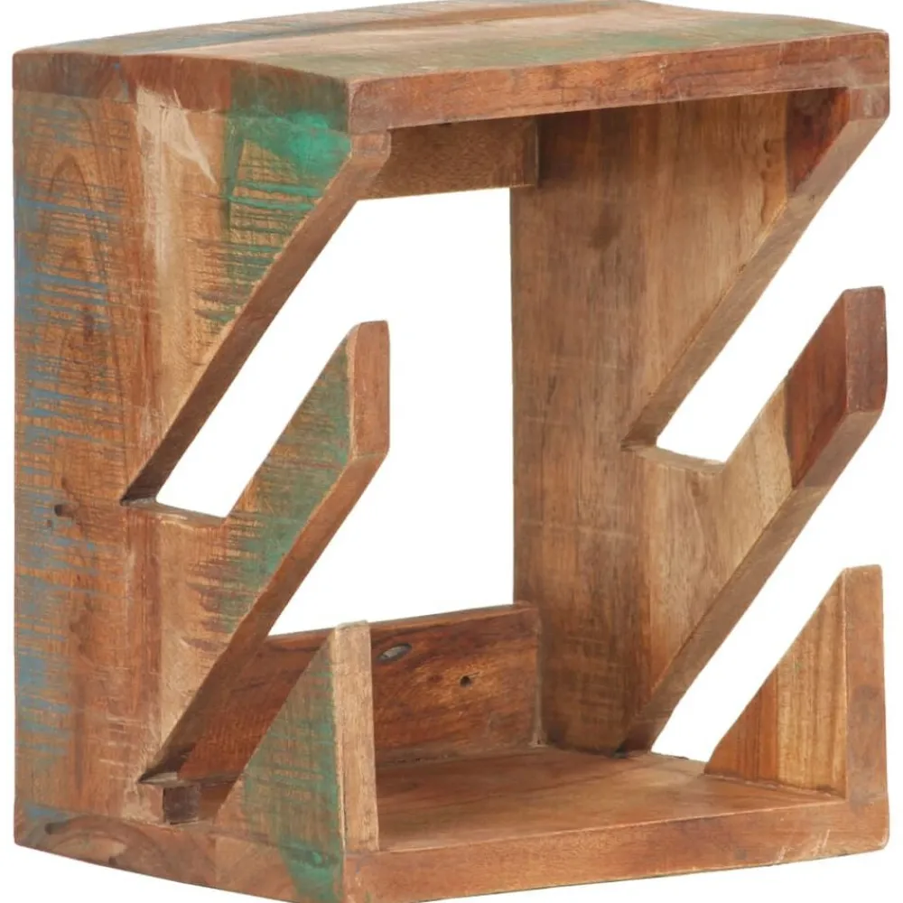 Voertuigonderdelen & -Accessoires*vidaXL Wandskateboardhouder 25x20x30 cm massief gerecycled hout
