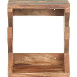 Voertuigonderdelen & -Accessoires*vidaXL Wandskateboardhouder 25x20x30 cm massief gerecycled hout