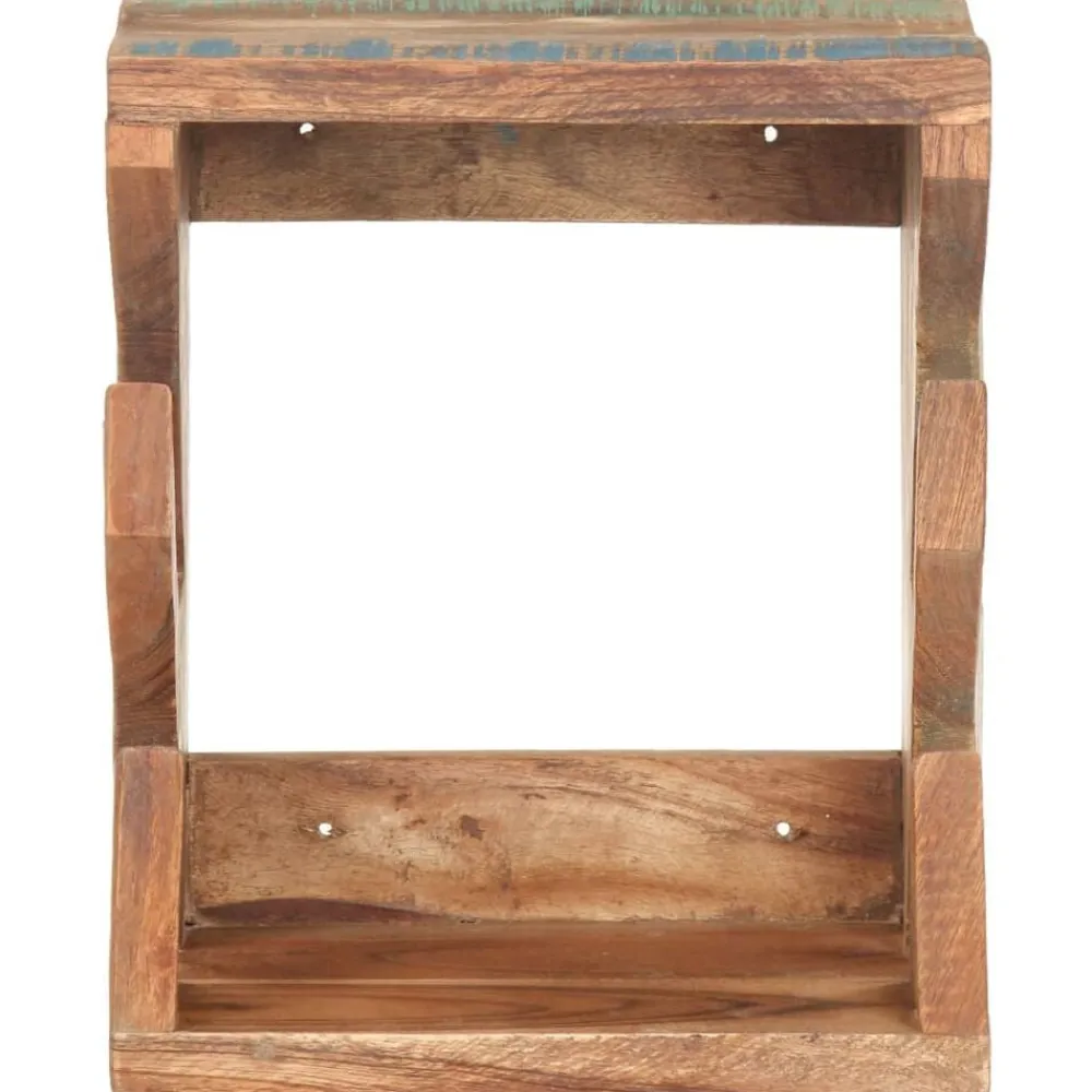 Voertuigonderdelen & -Accessoires*vidaXL Wandskateboardhouder 25x20x30 cm massief gerecycled hout