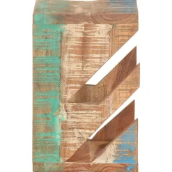 Voertuigonderdelen & -Accessoires*vidaXL Wandskateboardhouder 25x20x30 cm massief gerecycled hout
