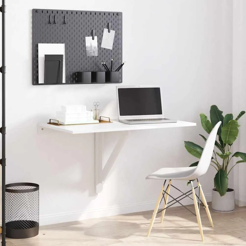 Wandtafel inklapbaar 100x60x56 cm bewerkt hout>vidaXL Online