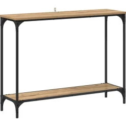 Wandtafel met plank 101 x 30.5 x 75 cm>vidaXL Clearance