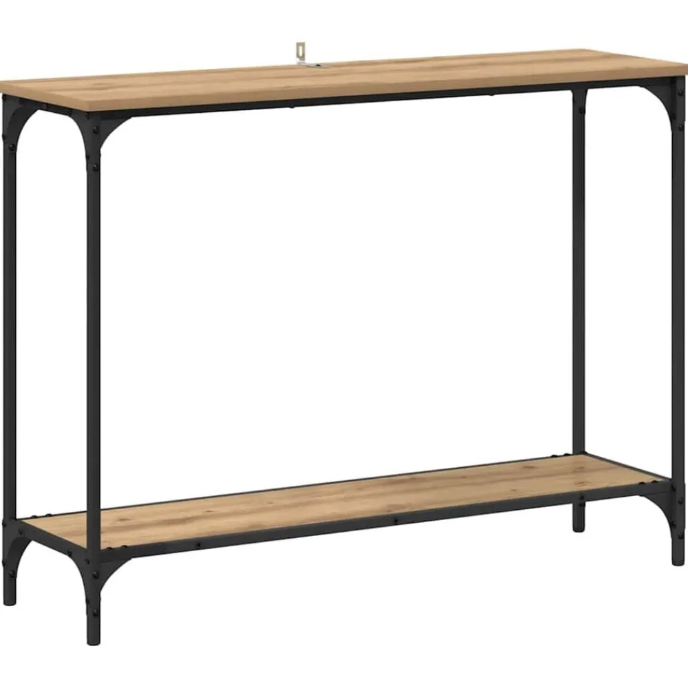 Wandtafel met plank 101 x 30.5 x 75 cm>vidaXL Clearance