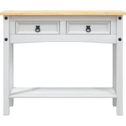 Wandtafel Mexicaans grenenhout Corona-stijl 90x34,5x73 cm><noscript><img width=