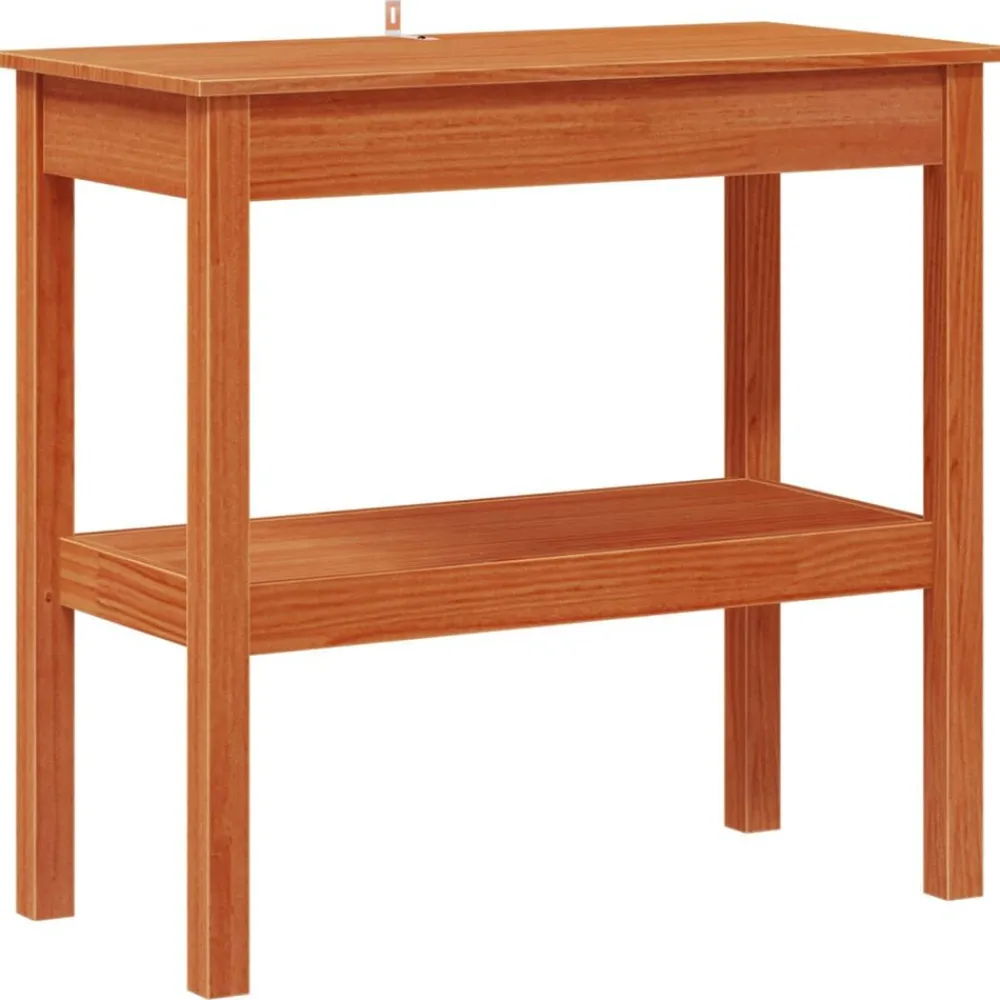 Wandtafel Waskleur Bruin 80 x 40 x 75 cm Massief grenenhout>vidaXL Best