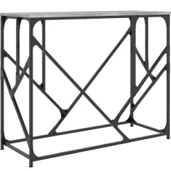 Wandtafel 100x40x80 cm bewerkt hout eikenkleurig>vidaXL Clearance