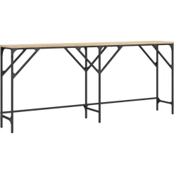 Wandtafel 180x29x75 cm bewerkt hout kleurig>vidaXL Hot