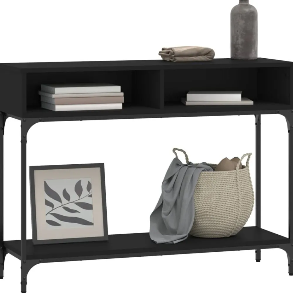 Wandtafel 100x30,5x75 cm bewerkt hout>vidaXL New