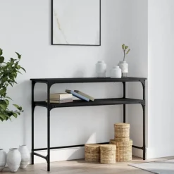 Wandtafel 100x35,5x75 cm bewerkt hout>vidaXL Outlet