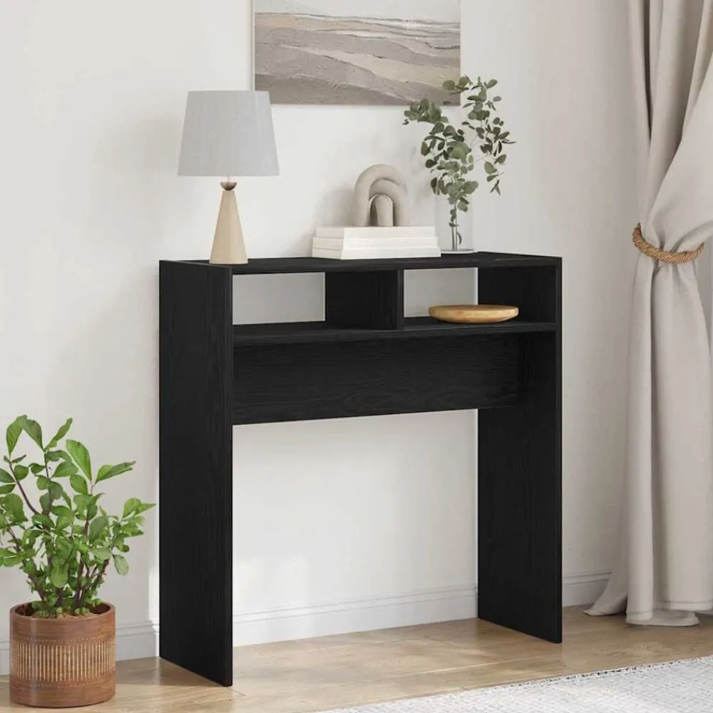 Wandtafel 78x30x80 cm bewerkt hout>vidaXL