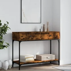 Wandtafel 100x34,5x75 cm bewerkt hout kleurig>vidaXL Sale