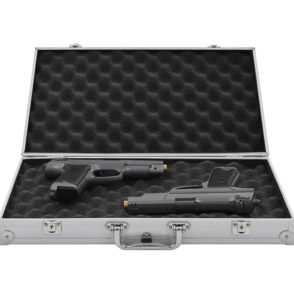 Wapenkoffer aluminium ABS kleurig>vidaXL Online