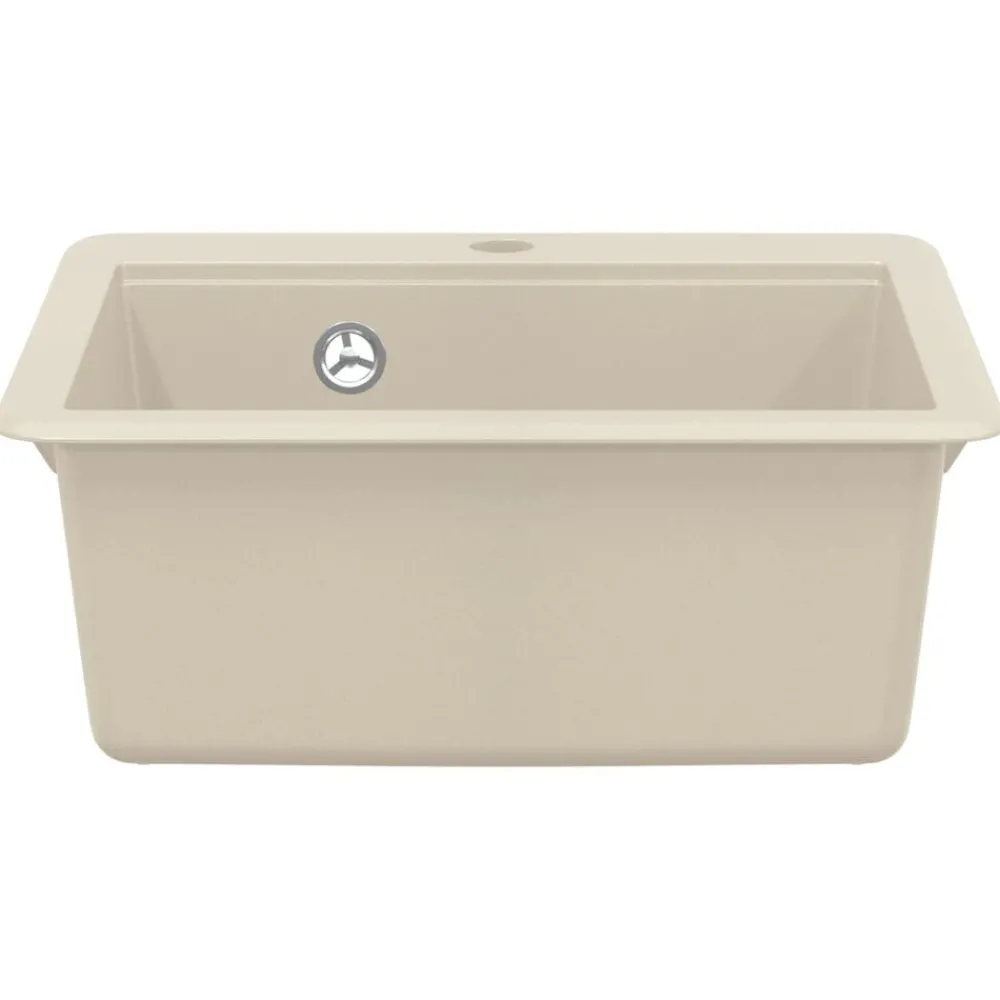 Wasbak 470 x 440 mm Graniet>vidaXL Online