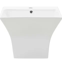 Sanitair & Loodgietersbenodigdheden*vidaXL Wasbak wandgemonteerd 500x450x410 mm keramiek wit