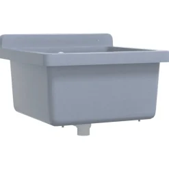 Wasbak wandgemonteerd 40x40x24 cm hars>vidaXL Outlet