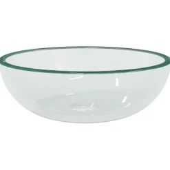 Sanitair & Loodgietersbenodigdheden*vidaXL Wasbak 35x12 cm gehard glas transparant Doorzichtig