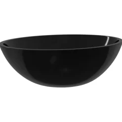 Sanitair & Loodgietersbenodigdheden*vidaXL Wasbak 50x37x14 cm glas Zwart