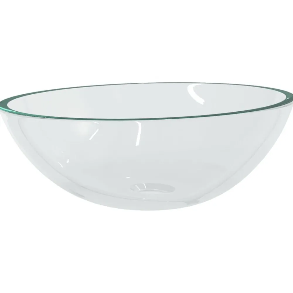 Wasbak 50x37x14 cm glas transparant>vidaXL Best