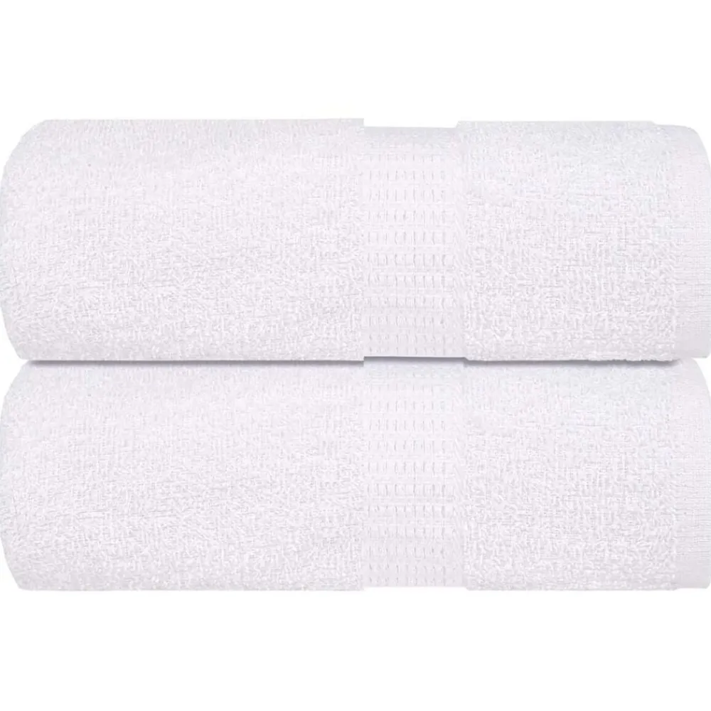 Linnengoed*vidaXL Washandjes FROGN 2 st 15x21 cm 360 g/m² Wit
