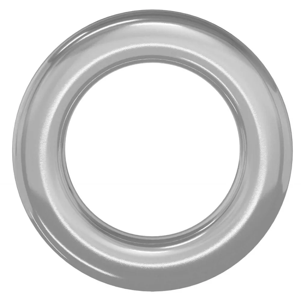 Bouwbeslag*vidaXL Washers 2 pcs Zilver 10 x 10 x 0,8 mm IJzer