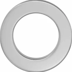 Bouwbeslag*vidaXL Washers 2 pcs Zilver 10 x 10 x 1,2 mm Staal