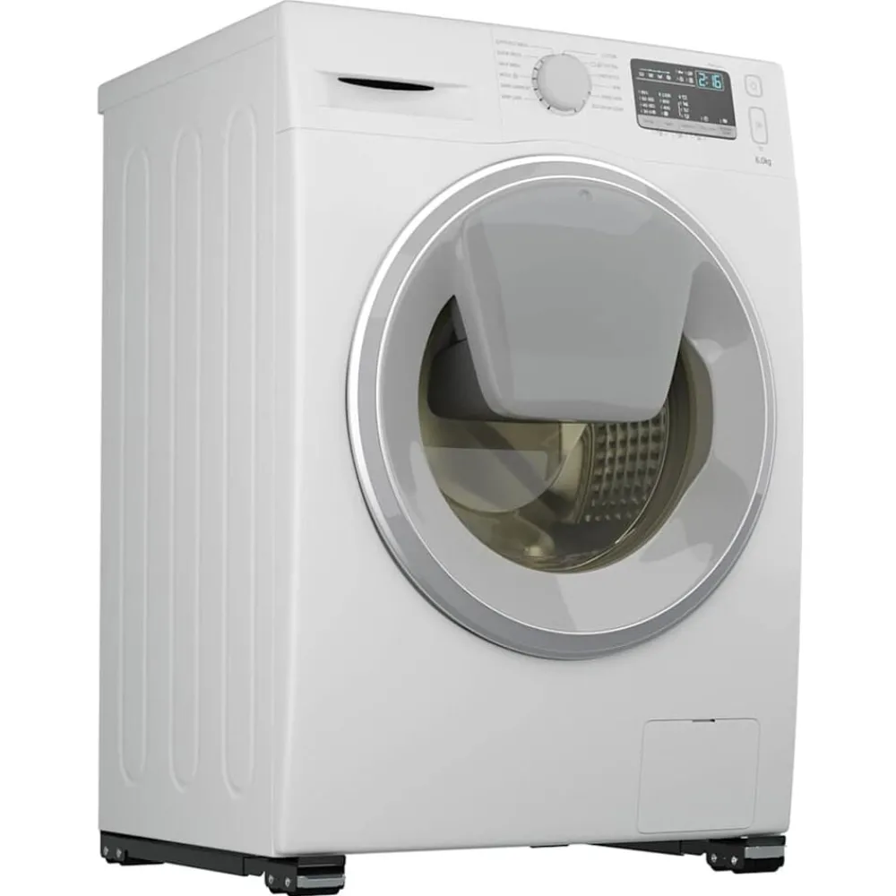 Wasmachinebasis 2 pcs 72 x 5 x 4,5 cm Roestvrij staal>vidaXL
