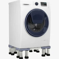 Wasmachinebasis Grijs 67 x 67 x 21,5 cm Roestvrij staal><noscript><img width=