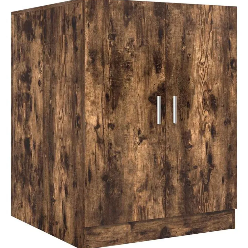 Wasmachinekast 71x71,5x91,5 cm kleurig>vidaXL New