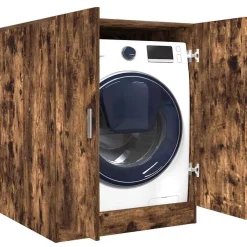 Wasmachinekast 71x71,5x91,5 cm kleurig>vidaXL New