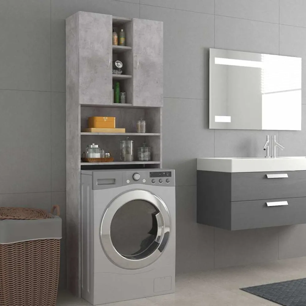Wasmachinekast 64x25,5x190 cm>vidaXL Discount