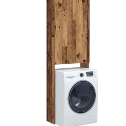 Wasmachinekast 64x25,5x190 cm kleurig>vidaXL Clearance