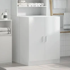 Huishoudaccessoires*vidaXL Wasmachinekast 71x71,5x91,5 cm Wit