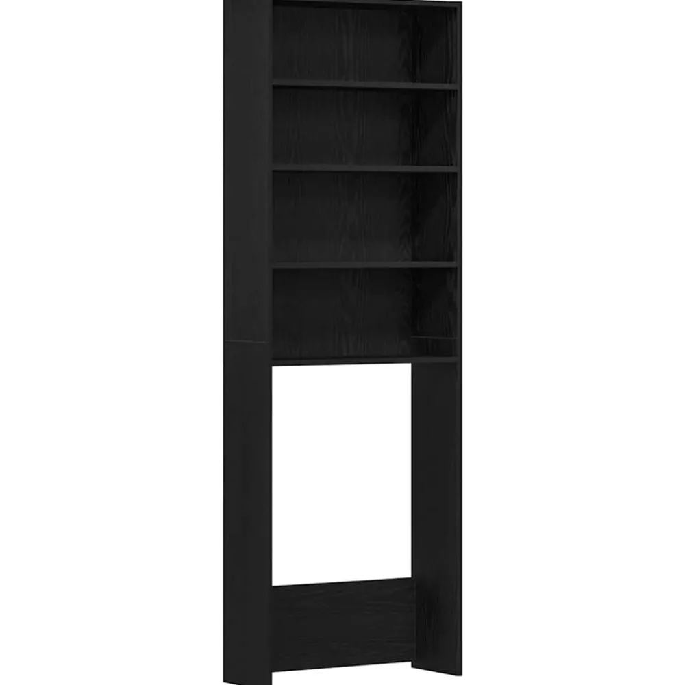 Wasmachinekast 64 x 24 x 190 cm Bewerkt hout>vidaXL Hot
