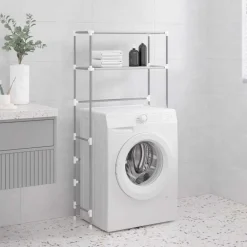 Wasmachinerek 2-laags 69x28x143 cm ijzer>vidaXL Sale