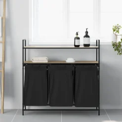 Wasmand 3 vakken met planken kleurig><noscript><img width=