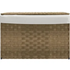 Wasmand met deksel 55,5x35x34 cm poly rattan><noscript><img width=