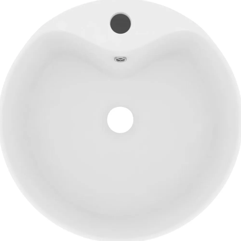 Sanitair & Loodgietersbenodigdheden*vidaXL Wastafel met overloop 36x13 cm keramiek matwit