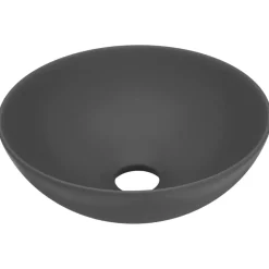 Wastafel rond keramiek>vidaXL Outlet