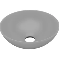 Wastafel rond keramiek>vidaXL New