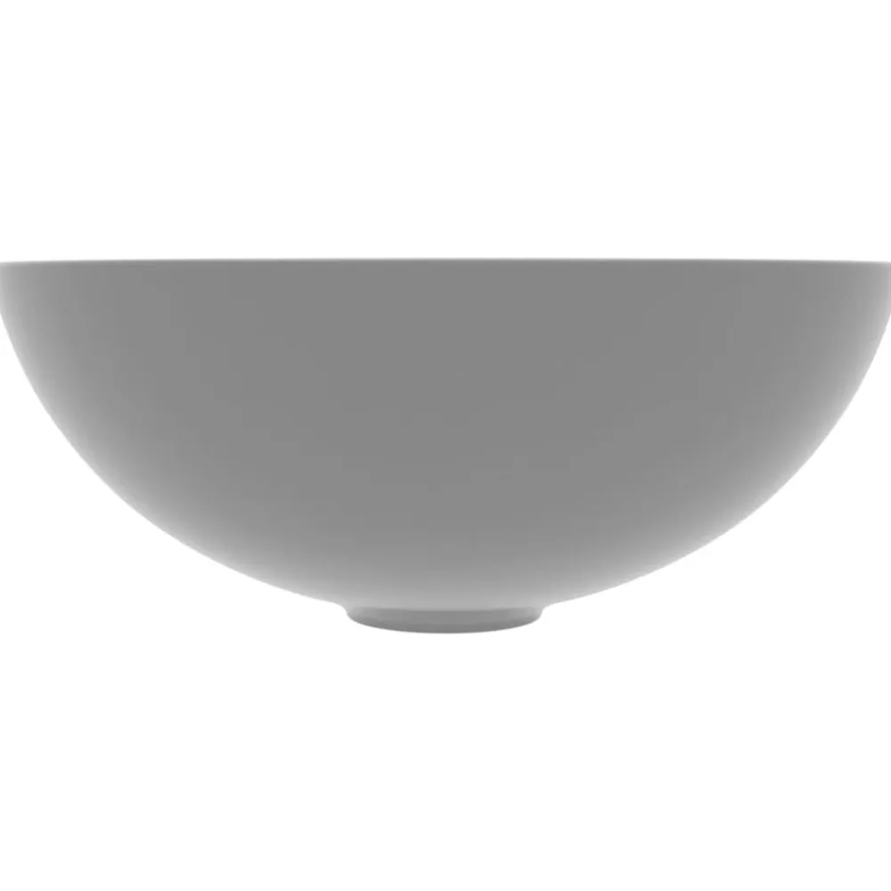 Wastafel rond keramiek>vidaXL New