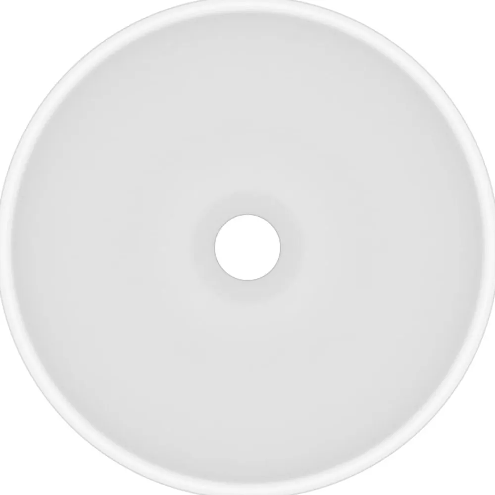 Wastafel rond 32,5x14 cm keramiek>vidaXL Clearance